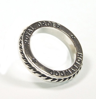  ORDER リング 指輪 ROMAN SPACER BAND ロイヤルオーダー 【本国オーダー・受注生産】ROMAN SPACER RING