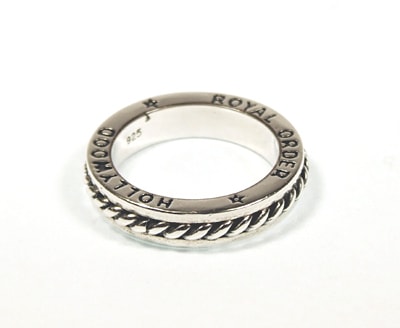  ORDER リング 指輪 ROMAN SPACER BAND ロイヤルオーダー 【本国オーダー・受注生産】ROMAN SPACER RING