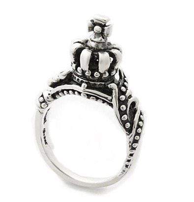 TINY CROWN W/ FLUER VINES