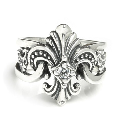 【本国オーダー・受注生産】CITADEL FLEUR DE LIS w/ CZ