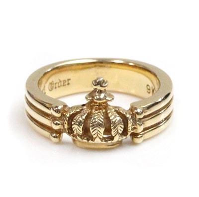 CROWN TRIPLE BAND 9KGOLD