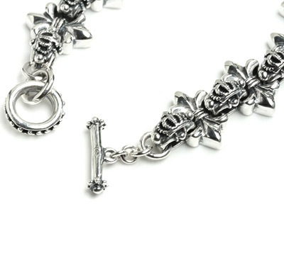 ロイヤルオーダー 【本国オーダー・受注生産】DOUBLE FDL W/CROWN BEAD  