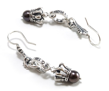 【本国オーダー・受注生産】TINY CROWN w/FDL HOOK w/PEARL（1個単位)