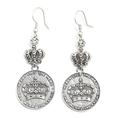 ORDER TINY CROWN ON HOOK 18K 2個セット ROYALORDER TINY CROWN ON HOOK 18K 2個セット