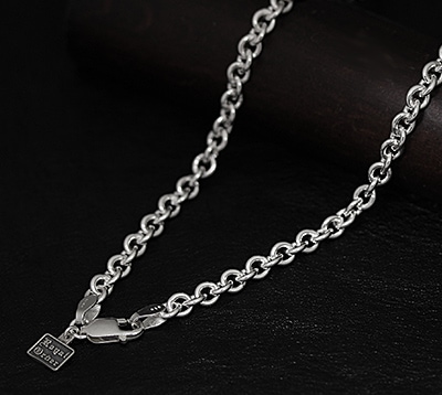 RoundOvalchain1.0mm [SILVER925]【レターパック・ゆうパケット発送商品】