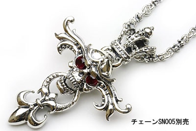 【本国オーダー・受注生産】ANTLERED SKULL w/ FDL RING AND CZ EYES