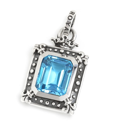 ܹ񥪡GOD SQUARE W/BLUE TOPAZ