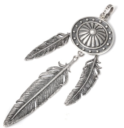 CONCHO W/ FEATHERS 7,8,10
