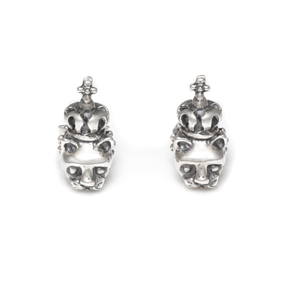 【本国オーダー・受注生産】Cat w/ Crown Studs(1個単位)