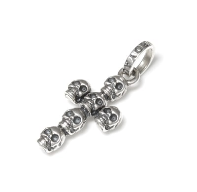 【本国オーダー・受注生産】Tiny Skull Cross