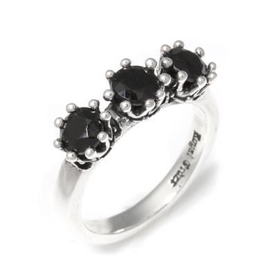 【本国オーダー・受注生産】Three tiny Crown w/ CZ