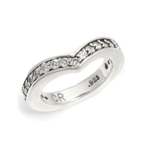 QUEEN TIARA  BAND w/ PAVE DIAMONDS