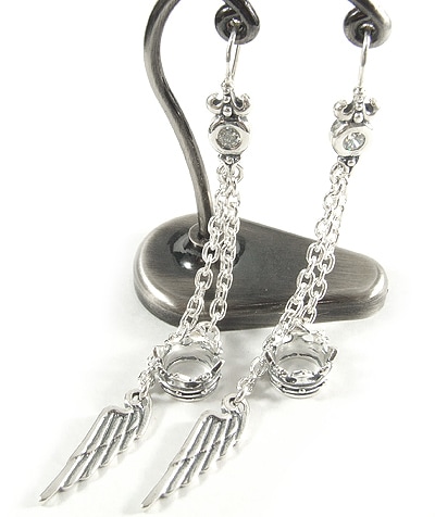 【本国オーダー・受注生産】FDL CZ w/ WING & CROWN DROP(1個単位)