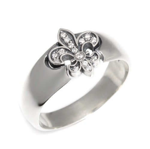 【本国オーダー・受注生産】SERENDIPITY FDL SOLID BAND W DIAMONDS