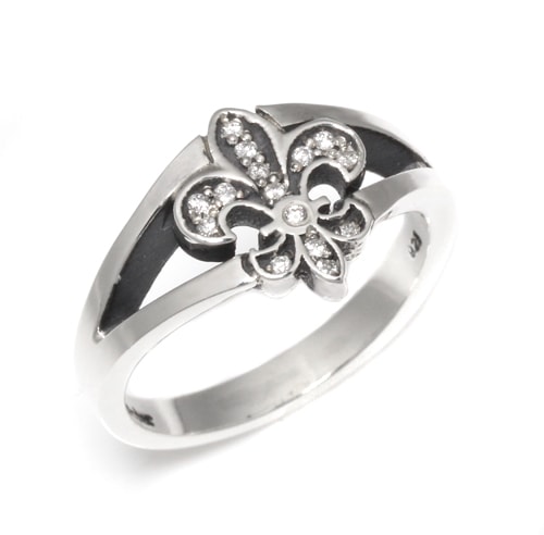 【本国オーダー・受注生産】SERENDIPITY FDL OPEN BAND W DIAMONDS