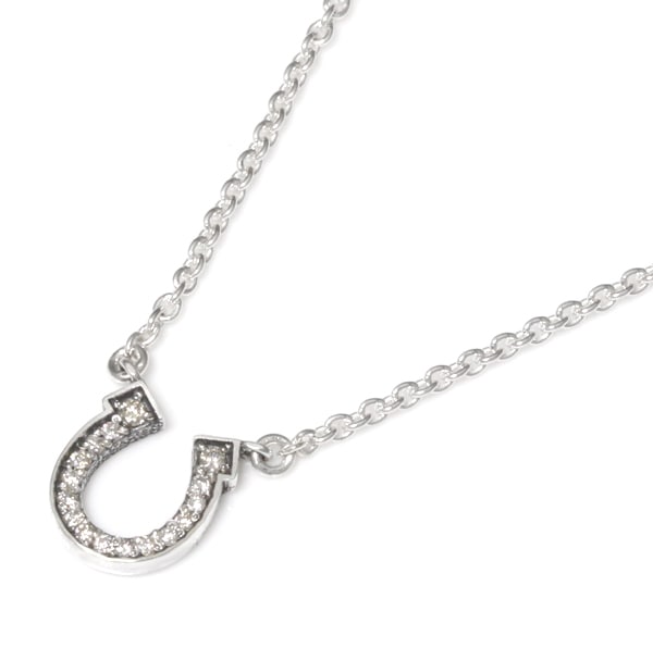 【本国オーダー・受注生産】Serendipity Horse shoe w/ Diamonds with Chain