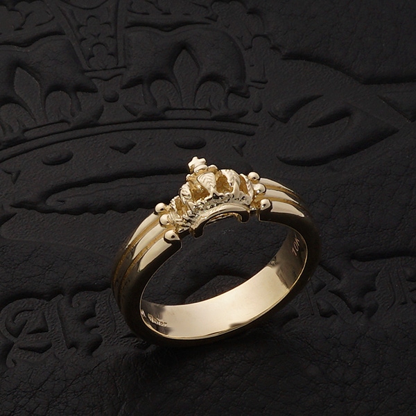 CROWN TRIPLE BAND 10KGOLD