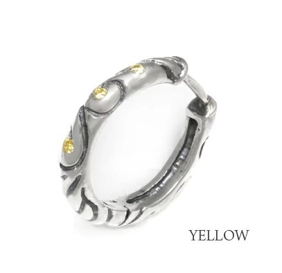 LARGE RIBBON BAND W/CZ（1個単位)