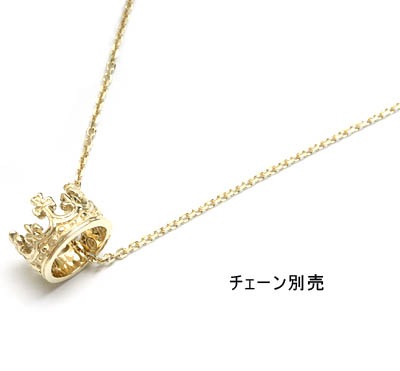 【本国オーダー・受注生産】TINY CROWN PENDANT 10KGOLD