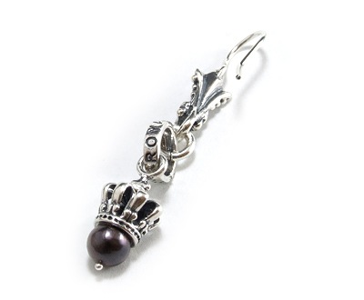 【本国オーダー・受注生産】TINY CROWN w/FDL HOOK w/PEARL（1個単位)