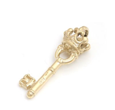 【本国オーダー・受注生産】KEY CHARM PLAIN10K