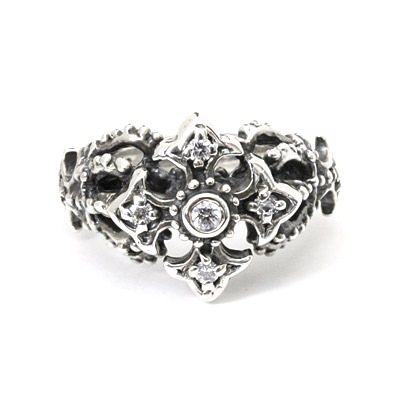 ANTOINETTE FDL CROSS W/ 7 CZS