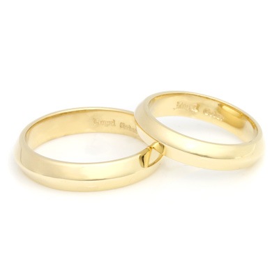 【お見積もり商品】【本国オーダー・受注生産】Tiny Plain Band 10K GOLD