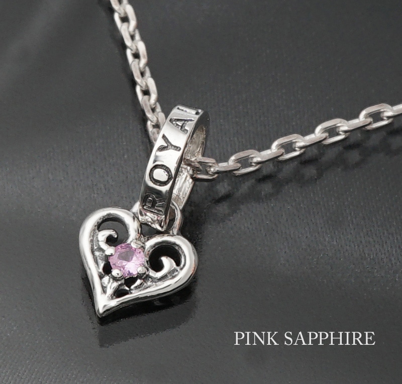 TINY ALLEGRA HEART w STONE(天然石)