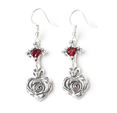 【本国オーダー・受注生産】Small Heart Rose FDL Drop（1個単位)