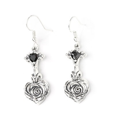 【本国オーダー・受注生産】Small Heart Rose FDL Drop（1個単位)
