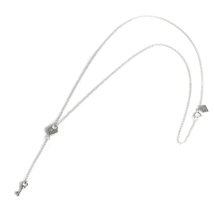 【本国オーダー・受注生産】HEART LOCK & KEY ROSARY