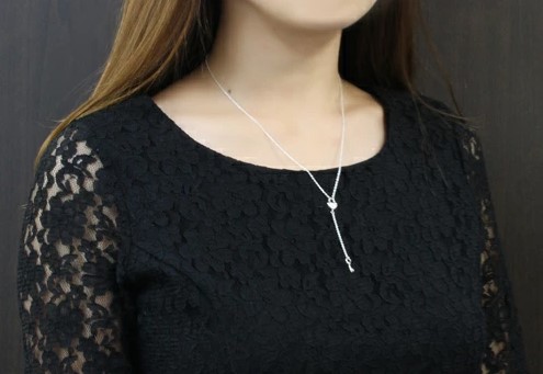 【本国オーダー・受注生産】HEART LOCK & KEY ROSARY