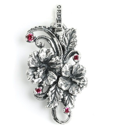 ロイヤルオーダー 2 HIBISCUS LARGE/LARGE WITH VINES AND CZS 詳細