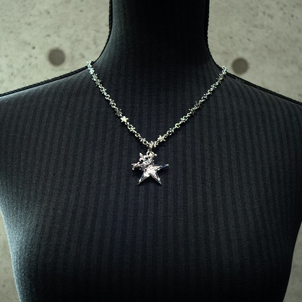 【本国オーダー・受注生産】STAR W/CROWN W/ PAVE CZ