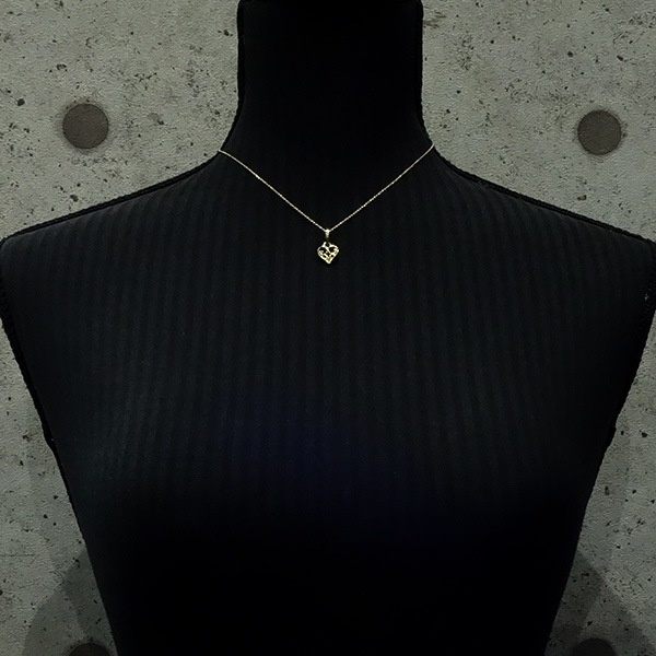 SMALL ALLEGRA HEART 10K