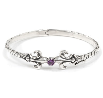【本国オーダー・受注生産】Ribbon Cuff w/ FDLs & Crown CZ