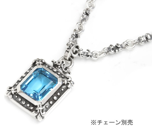 ロイヤルオーダー 【本国オーダー・受注生産】GOD SQUARE W/BLUE TOPAZ