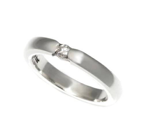 HALO RING w 1 DIAMOND