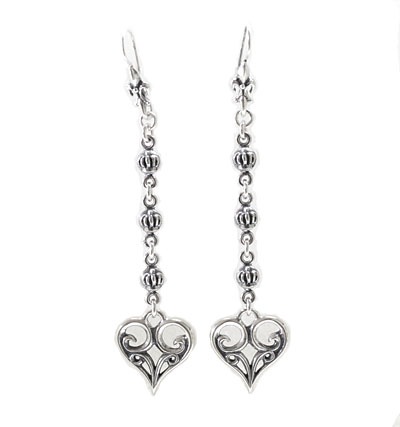 【本国オーダー・受注生産】ALLEGRA HEART w/FDL CROWN BEAD(1個単位)