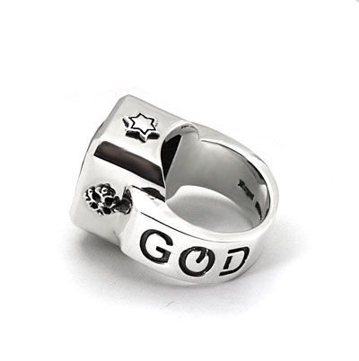 【本国オーダー・受注生産】GOD SQUARE w/CRYSTAL