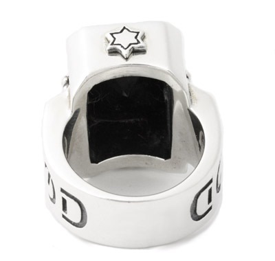 【本国オーダー・受注生産】GOD SQUARE w/CRYSTAL