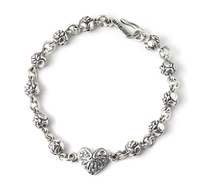 【本国オーダー・受注生産】ROSEBEAD W/ 1 CARVED HEART