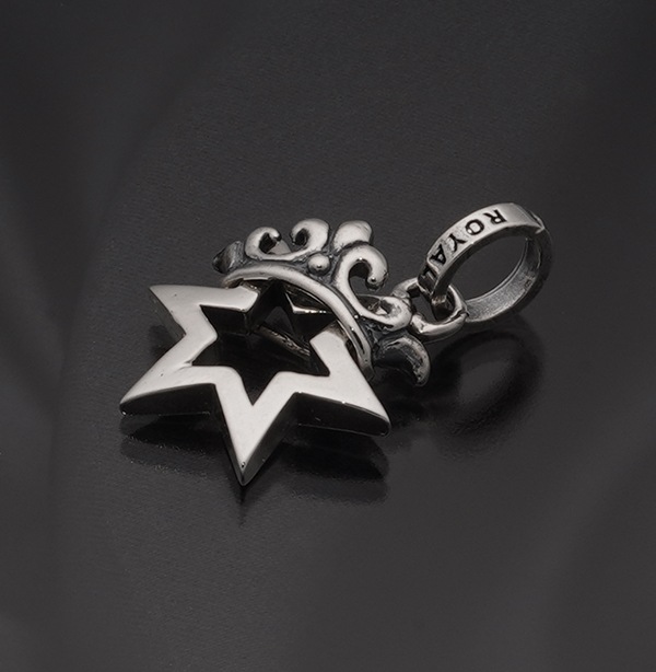 STAR OF DAVID FRAME w/ CROWN