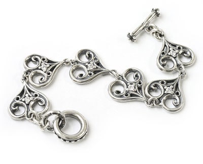 【本国オーダー・受注生産】ALLEGRA HEARTS W CZ