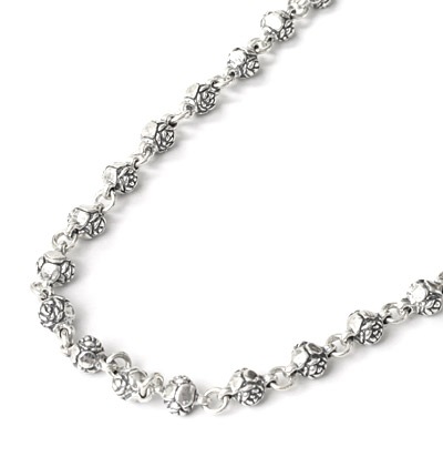 【本国オーダー・受注生産】TINY ROSEBEAD NECKLACE