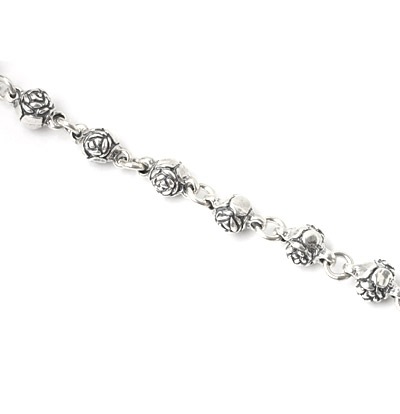 【本国オーダー・受注生産】TINY ROSEBEAD NECKLACE