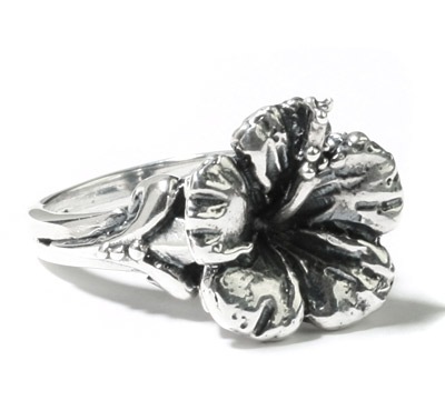 【本国オーダー・受注生産】PARADISE HIBISCUS SOLITAIRE