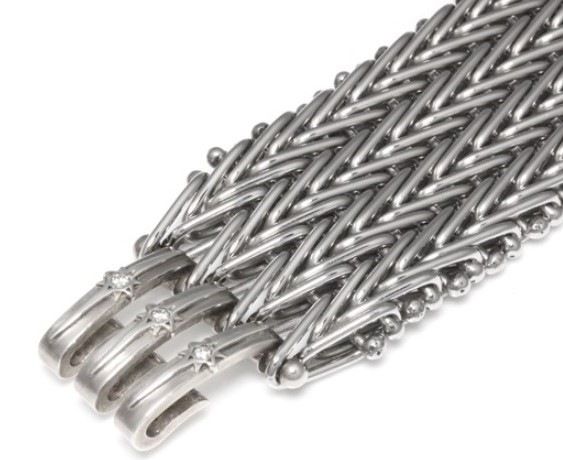 Aerias-bracelet silver w/silver insert