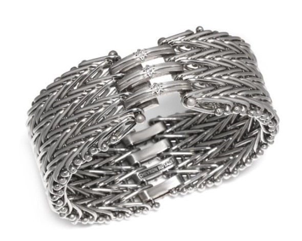 Aerias-bracelet silver w/silver insert