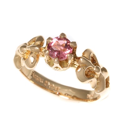 【お見積もり商品】【本国オーダー・受注生産】CELESTE (TINY VAMP)w/1 PINK TOURMALINE 18K PINKGOLD